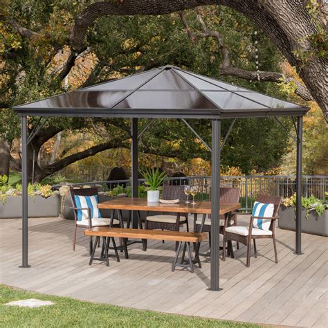 outdoor metal gazebos on clearance